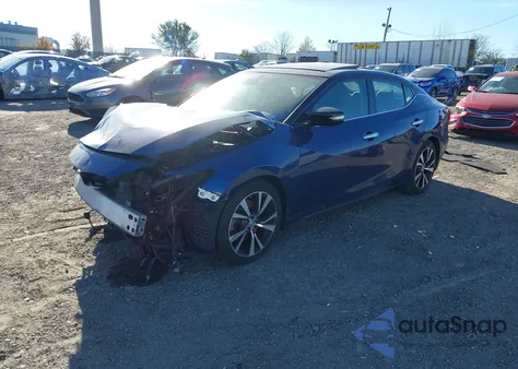 2018 Nissan Maxima 3.5 Platinum из США, поврежденный, VIN 1N4AA6AP9JC397679